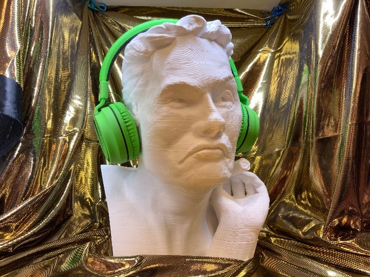 Elon Musk Podcast Headphone Stand! Tesla Inventor Hanger. Joe Rogan/Thiel/Nosek