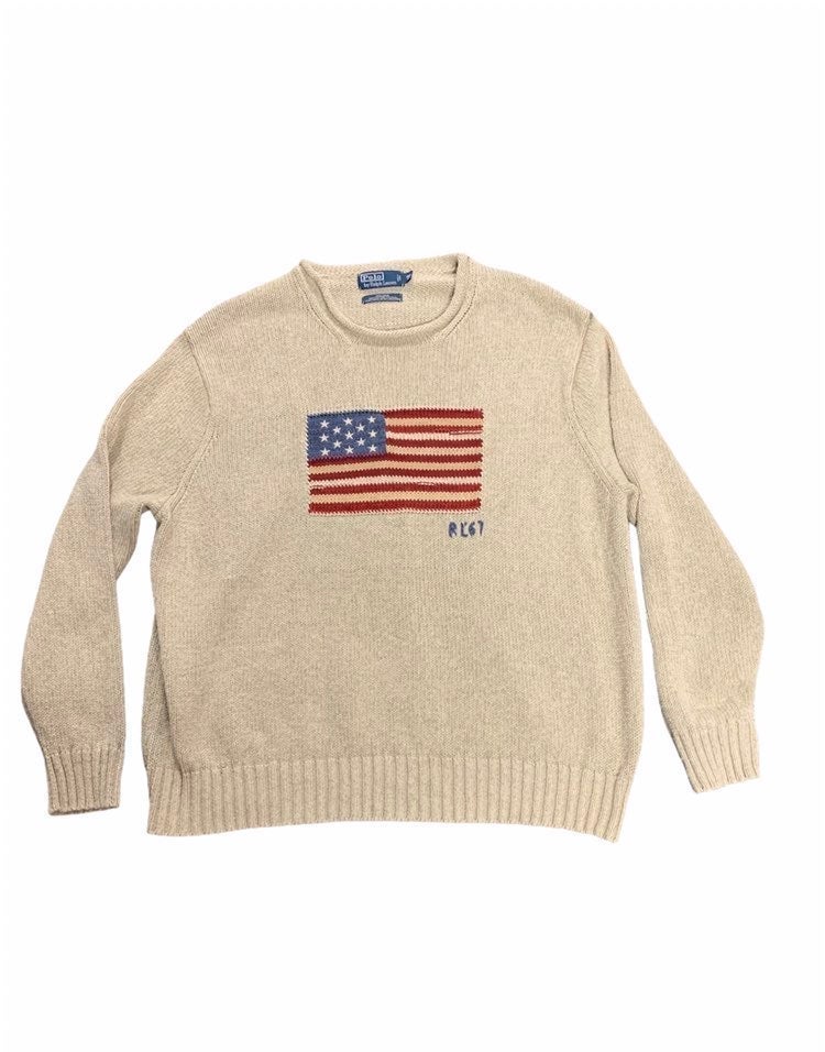Polo Ralph Lauren American Flag Sweater