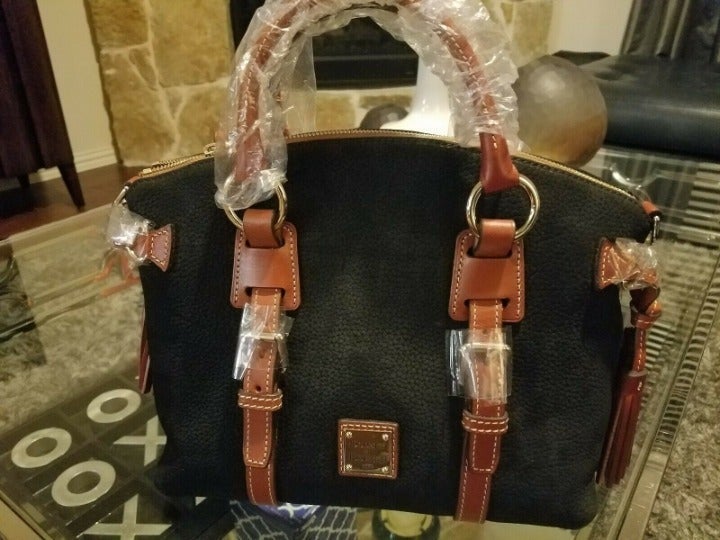 Dooney & Bourke Nubuck Bristol Satchel