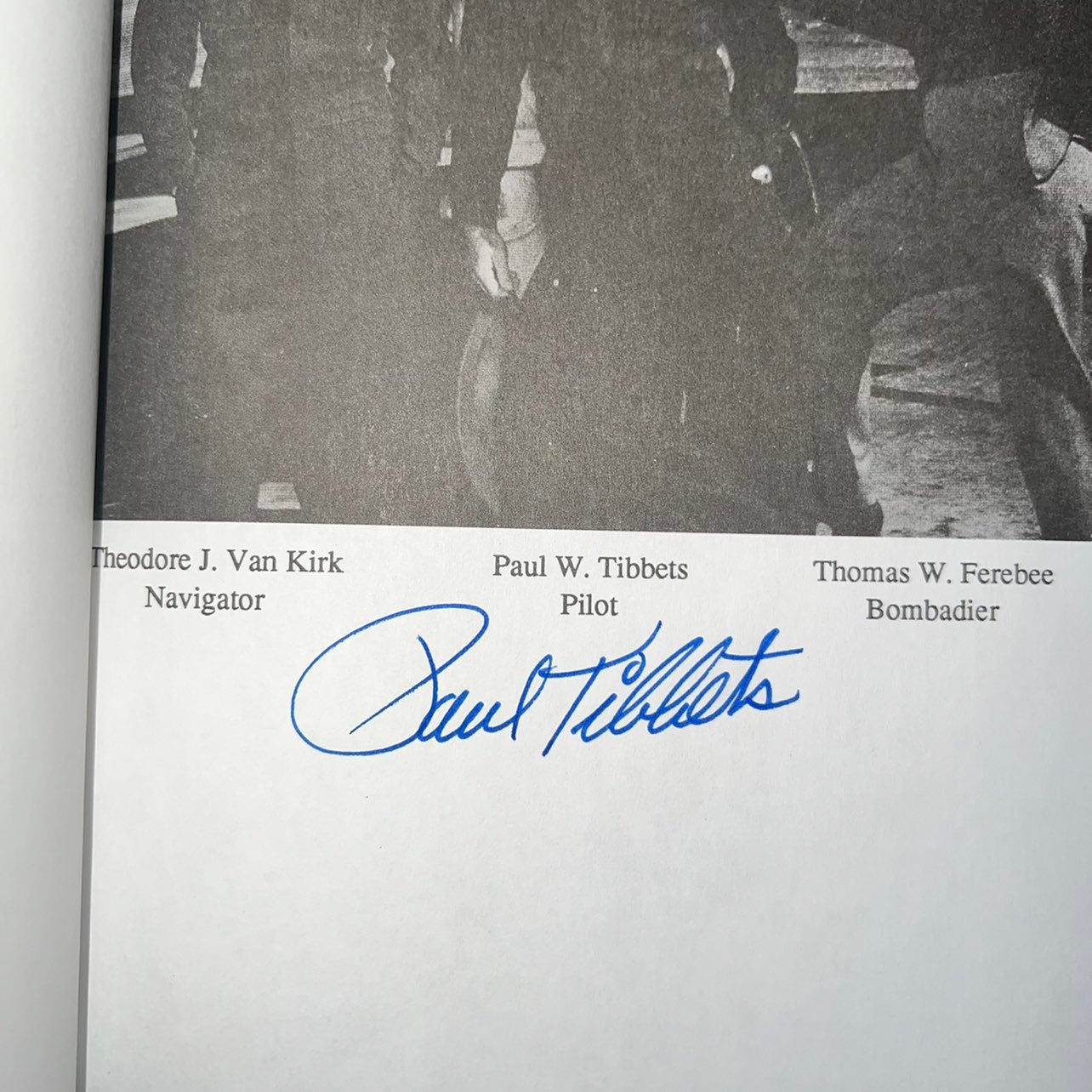 RETURN OF THE ENOLA GAY SIGNED PAUL TIBBETS