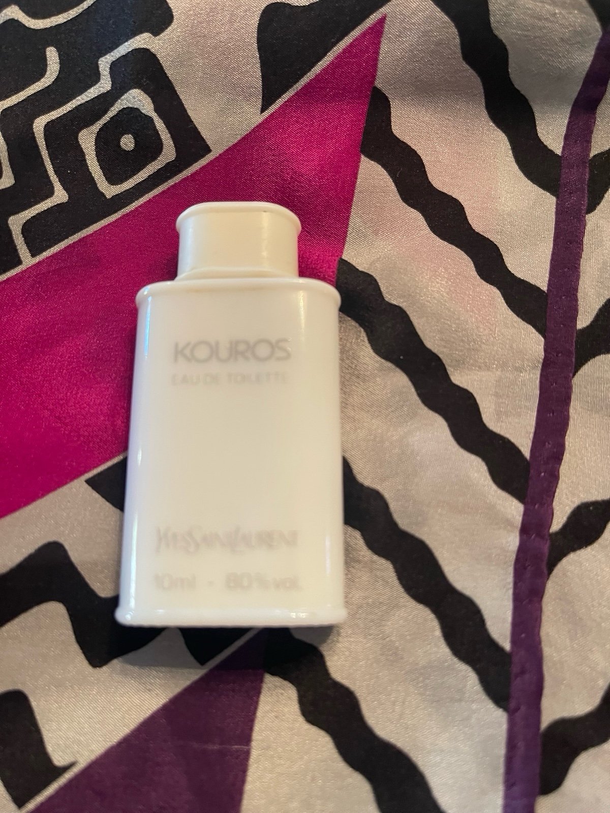 Kouros Yves Saint Laurent mini cologne vintage
