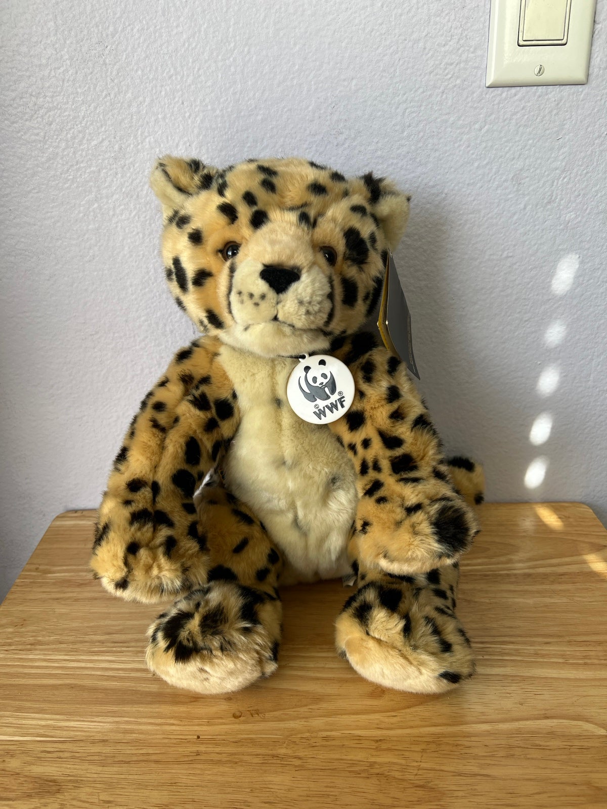 Build A Bear 12 Plush Collectibear Leopard Cheetah 2007 World Wildlife Series