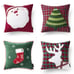 Christmas Holiday Decorative Throw Pillow, 18 x 18\