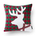 Christmas Holiday Decorative Throw Pillow, 18 x 18\