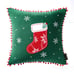 Christmas Holiday Decorative Throw Pillow, 18 x 18\