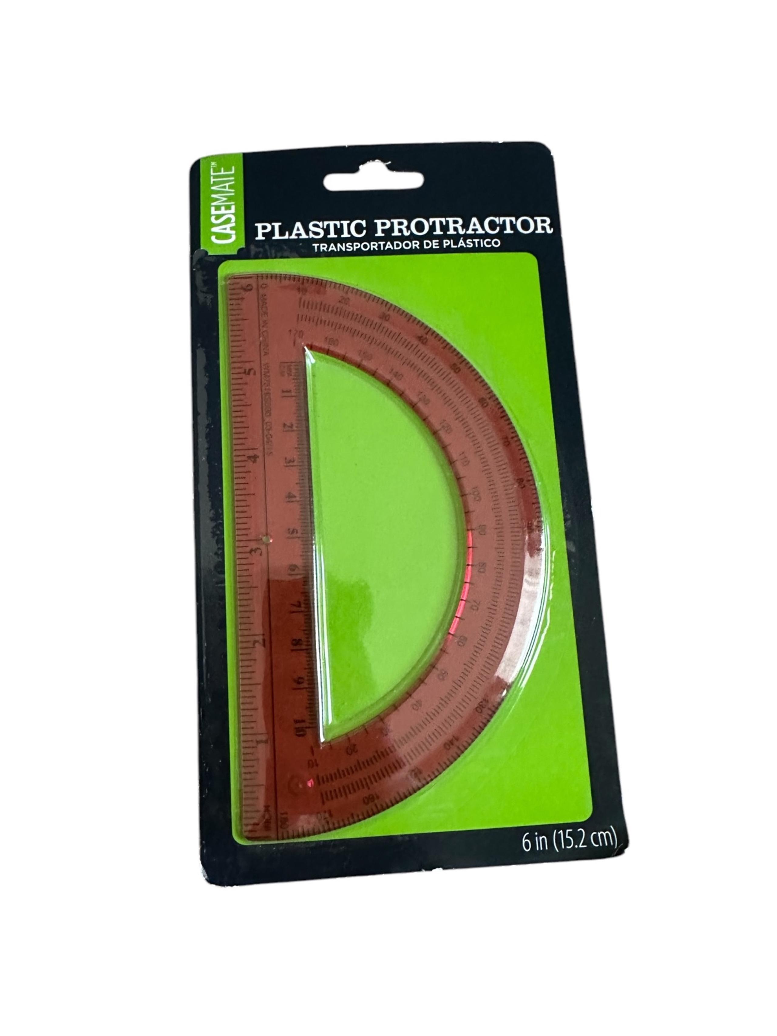 Plastic protractor