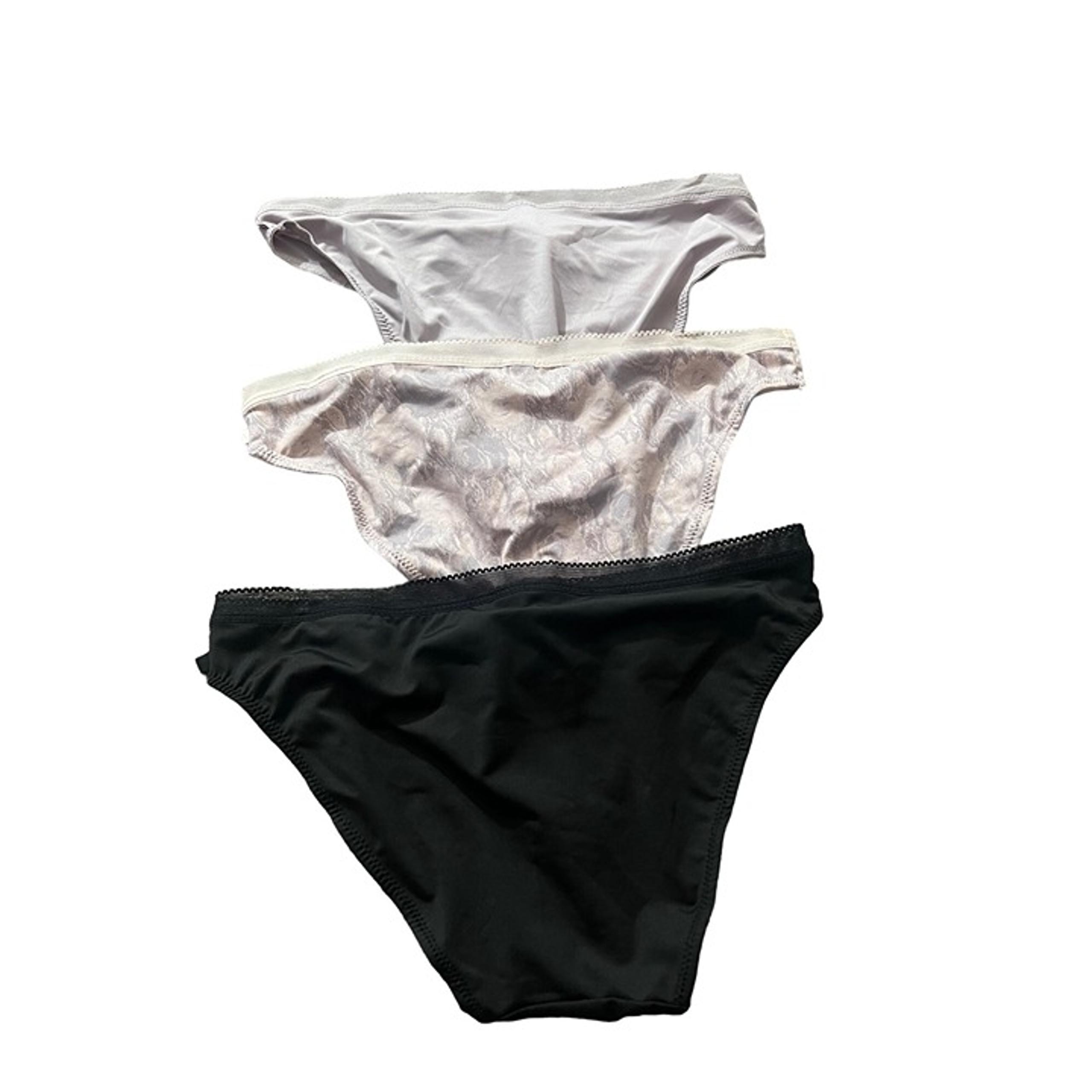 Jessica Simpson 3 pack bikini panties womens M