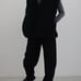 Hailee Boa Gilet - Black
