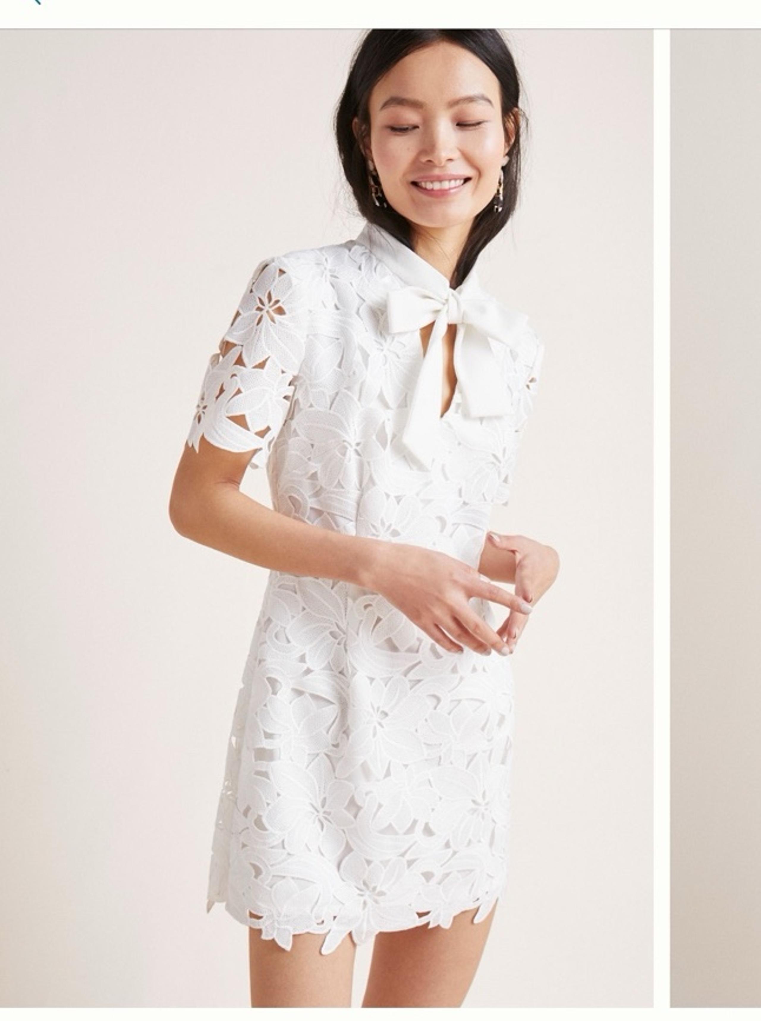 Anthropologie Black Halo Sara Mini Dress