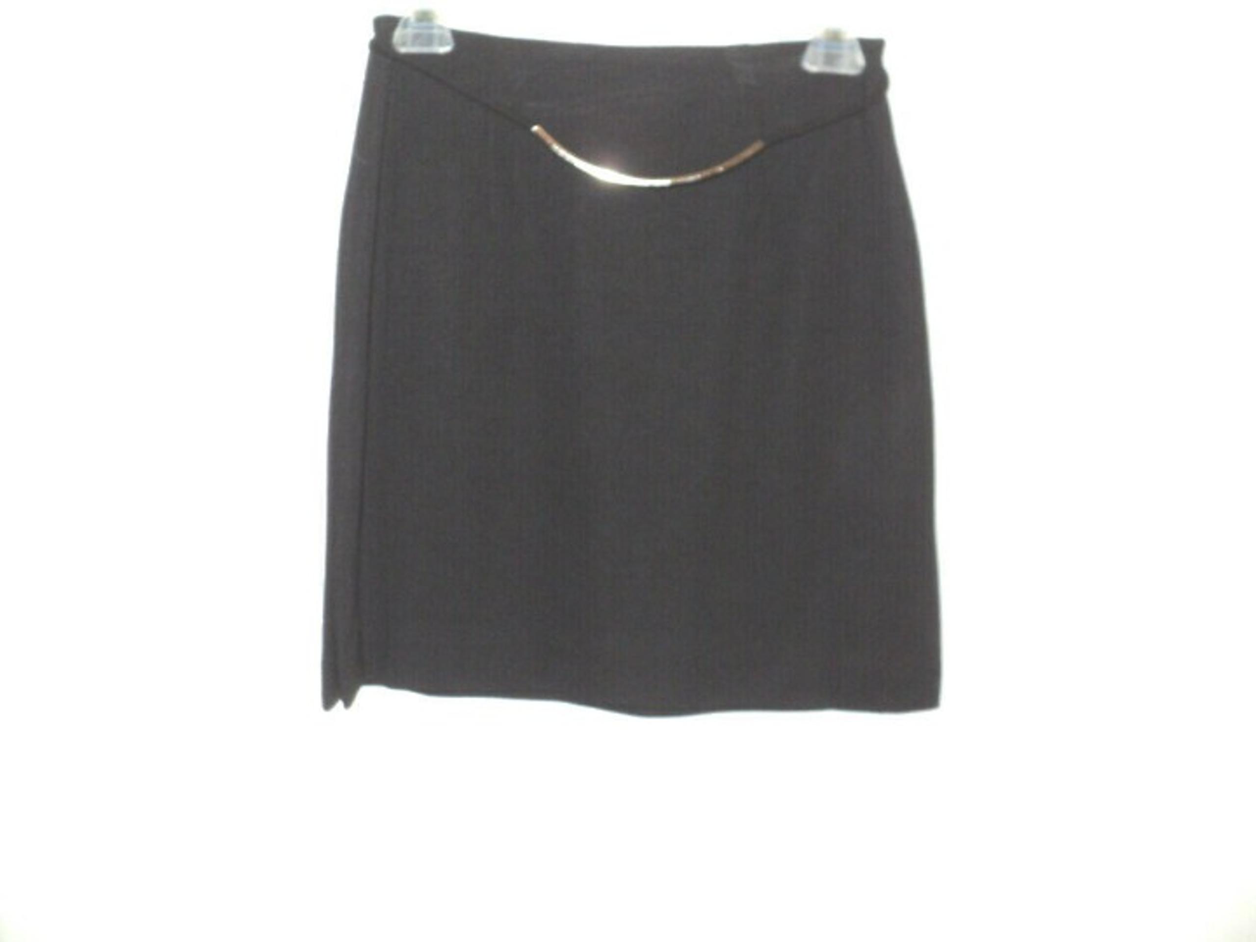 Cache A Line Skirt Black Size 4 Lined