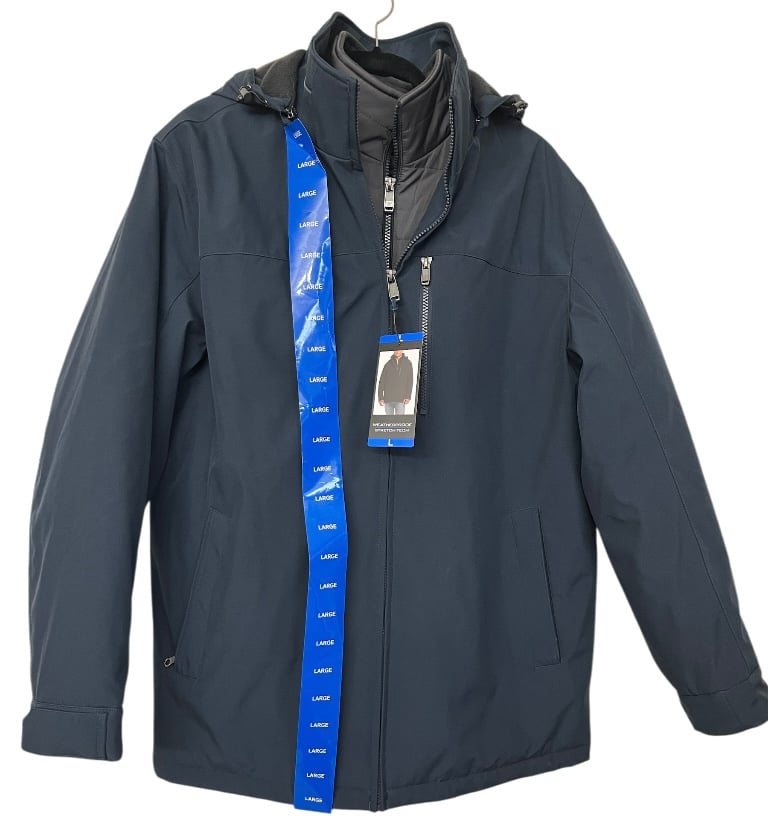 NEW Men’s Weatherproof Stretch Tech Jacket (Large)