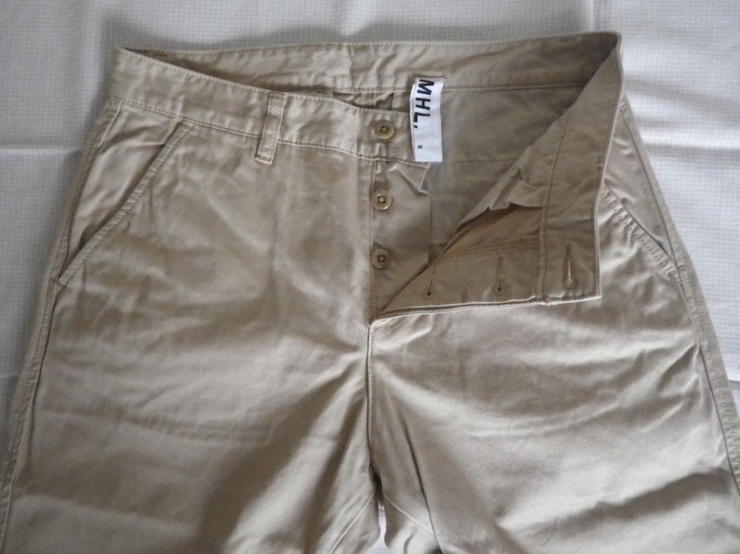 New】MHL Cotton Pants (Chino Pants) III