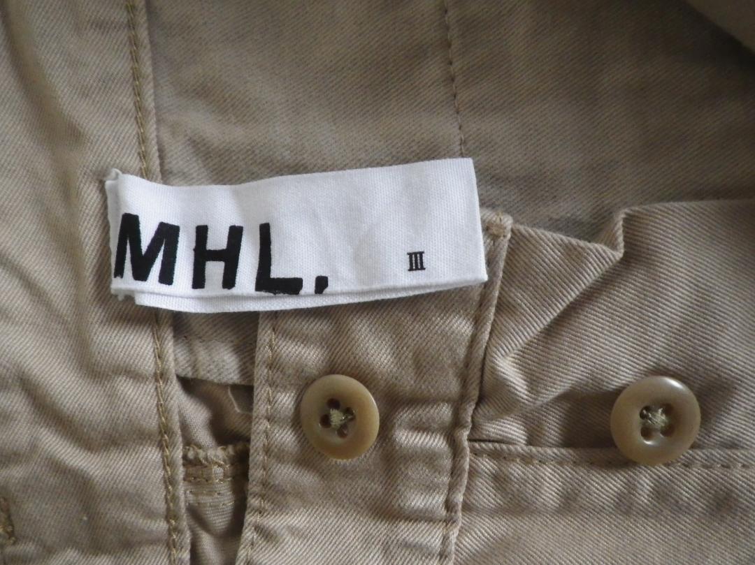 New】MHL Cotton Pants (Chino Pants) III