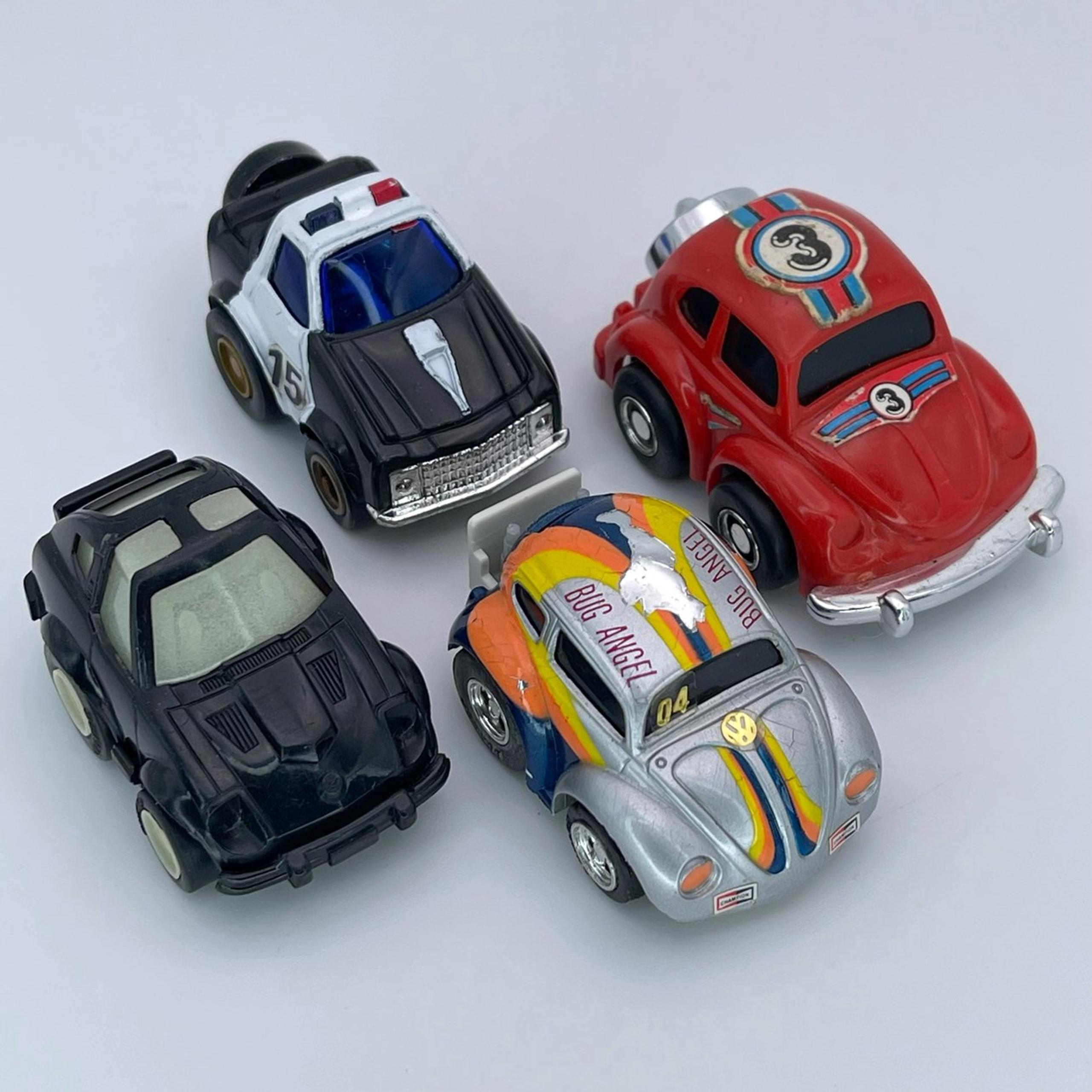 Tonka Tricksters Pullback Cars LOT Enforcer Z MC Toy Camaro Nomura Toy VW - Takara