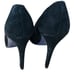 Valentina Rangoni Slip On Black Suede Pumps Women's Sz 10M Great Used Condition