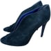 Valentina Rangoni Slip On Black Suede Pumps Women's Sz 10M Great Used Condition