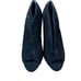 Valentina Rangoni Slip On Black Suede Pumps Women's Sz 10M Great Used Condition