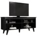 Modern Entertainment Center, Console Table, TV Stand up to 55' (Black)
