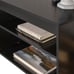 Modern Entertainment Center, Console Table, TV Stand up to 55' (Black)