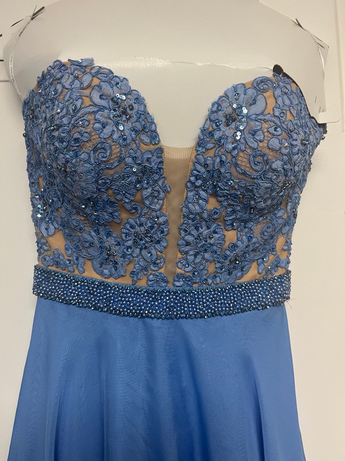 Sherri Hill strapless prom dress