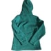 The North Face Jacket Green Plaid Fleece Hoodie Snap T Better Sweater Medium