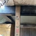 c1920s Beauty Salon Sign glass Door Panel framed Antique VTG African-American