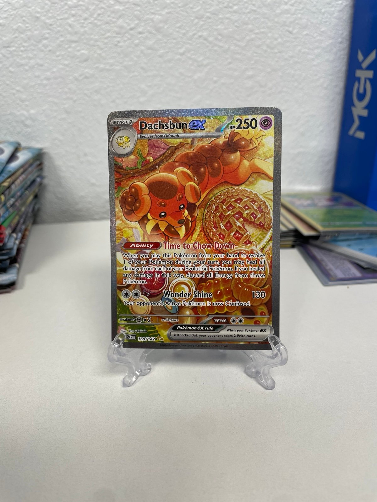 Pokemon Dachsbun ex Special Illustration rare