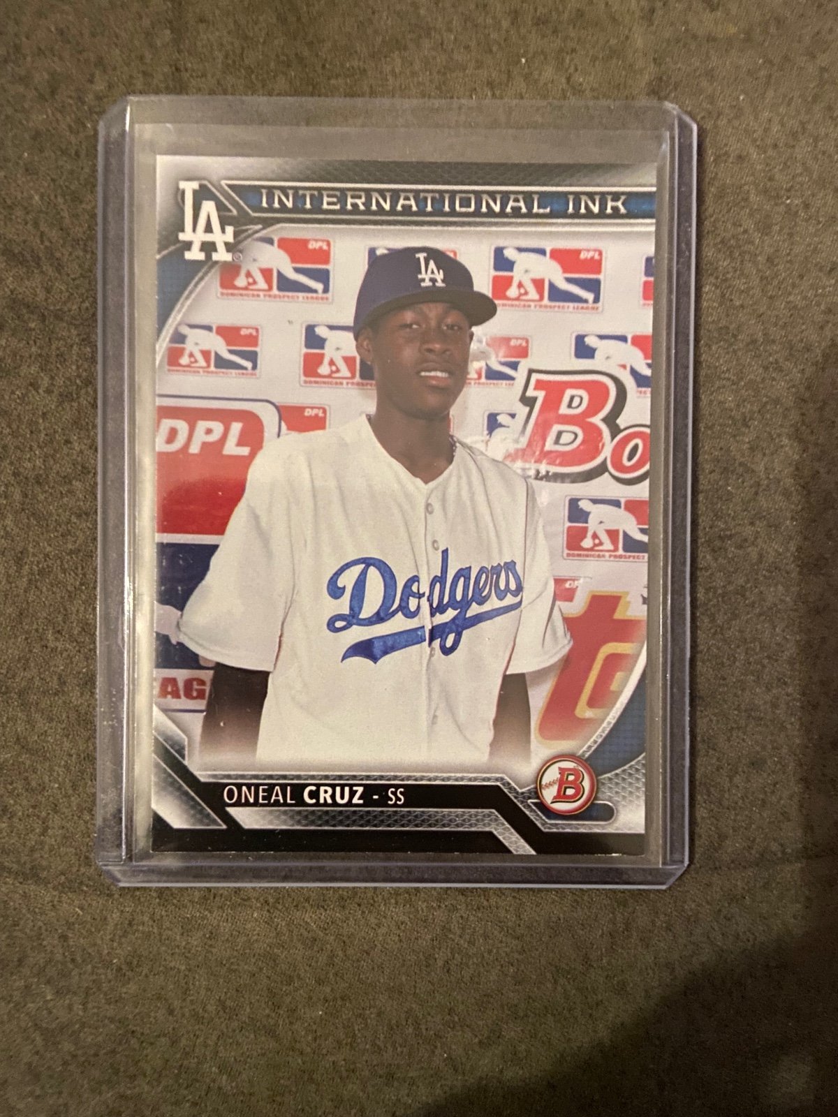 2016 Oneal Oneil Cruz Bowman International Ink Draft #11-OC Rookie RC Pirates