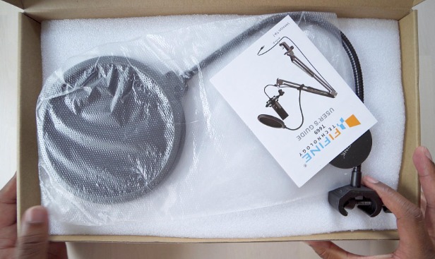 Studio Condenser USB Microphone Computer PC Microphone Kit with Adjustable