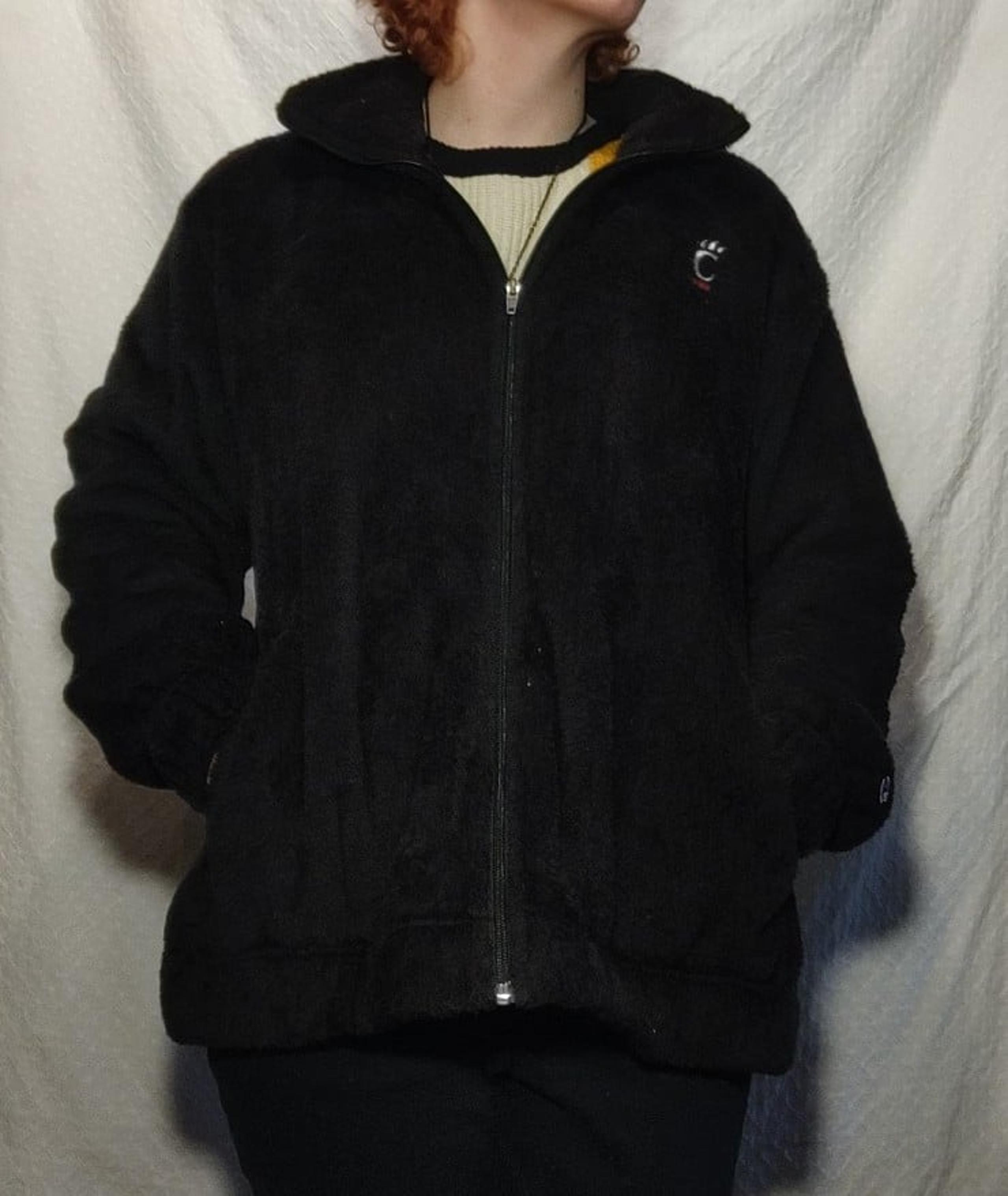 Champion black fleece jacket