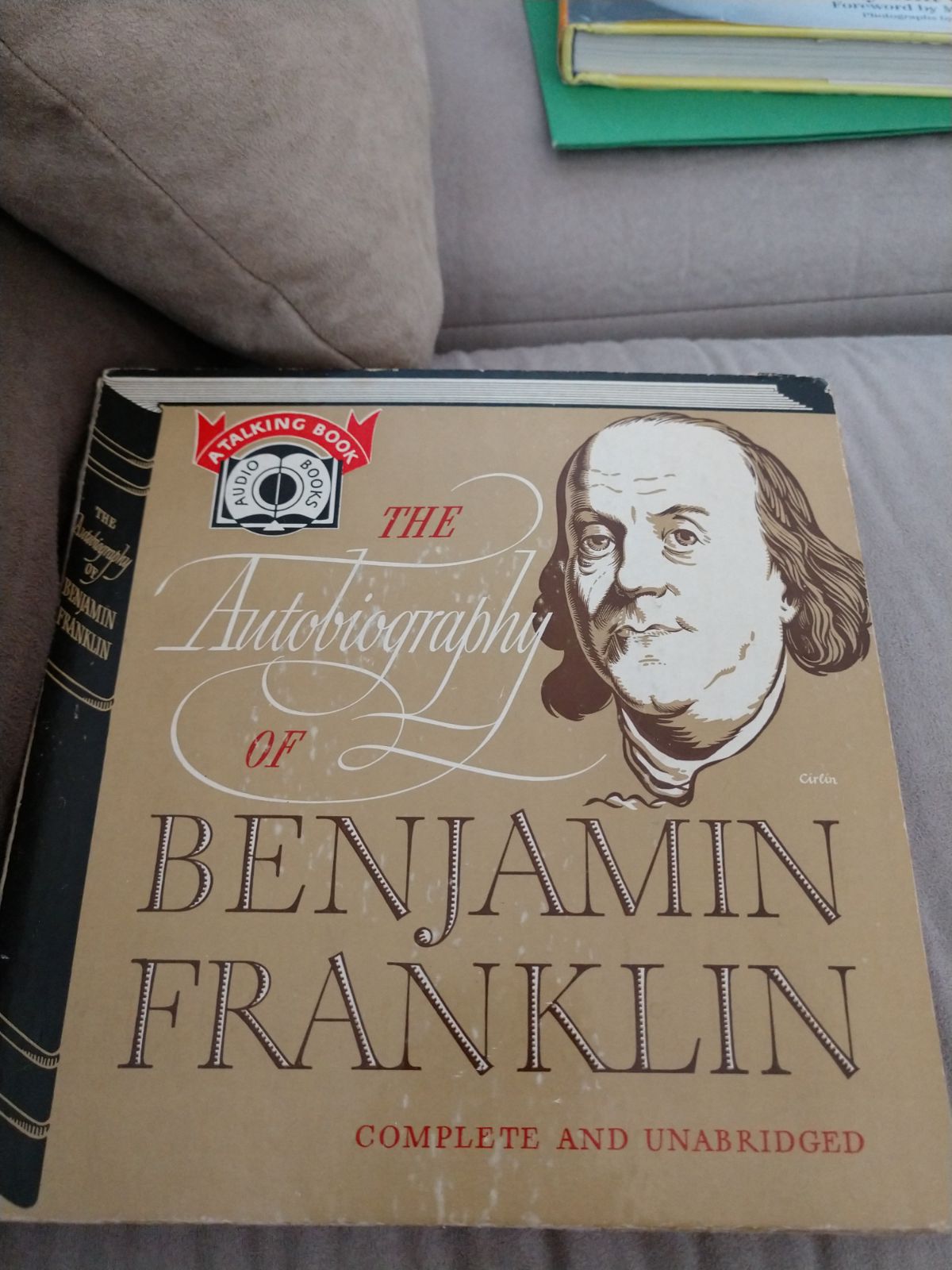 Audio of Benjamin Franklin Autobigraphy