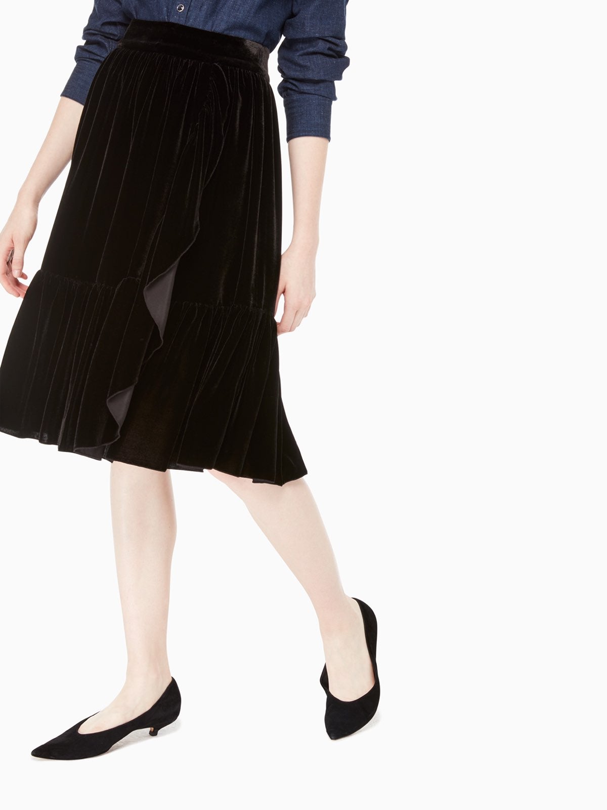 Kate Spade Velvet Skirt