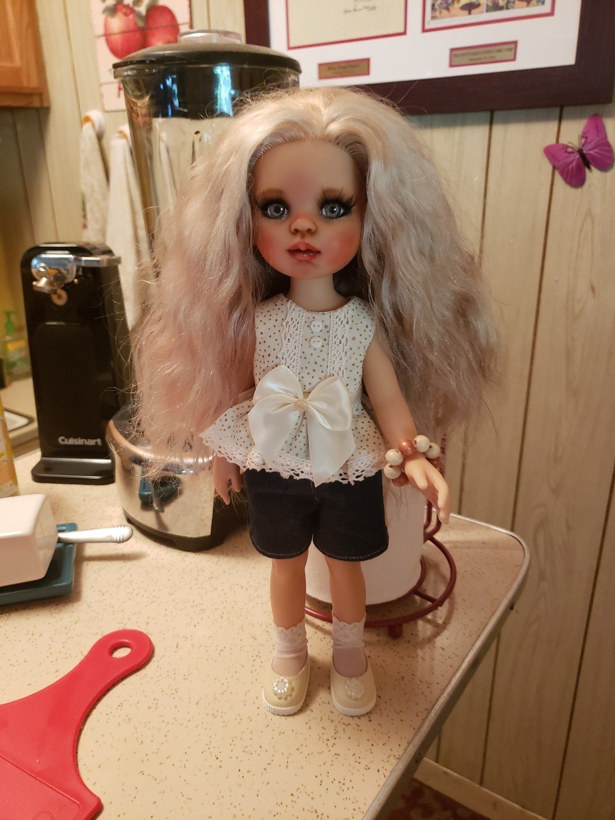Custom Paloa Reina Fashion Doll W/Mohair