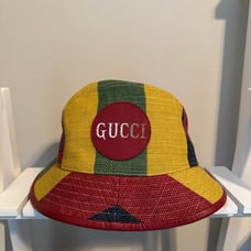 Gucci Bucket Hat Striped Baiadera Medium