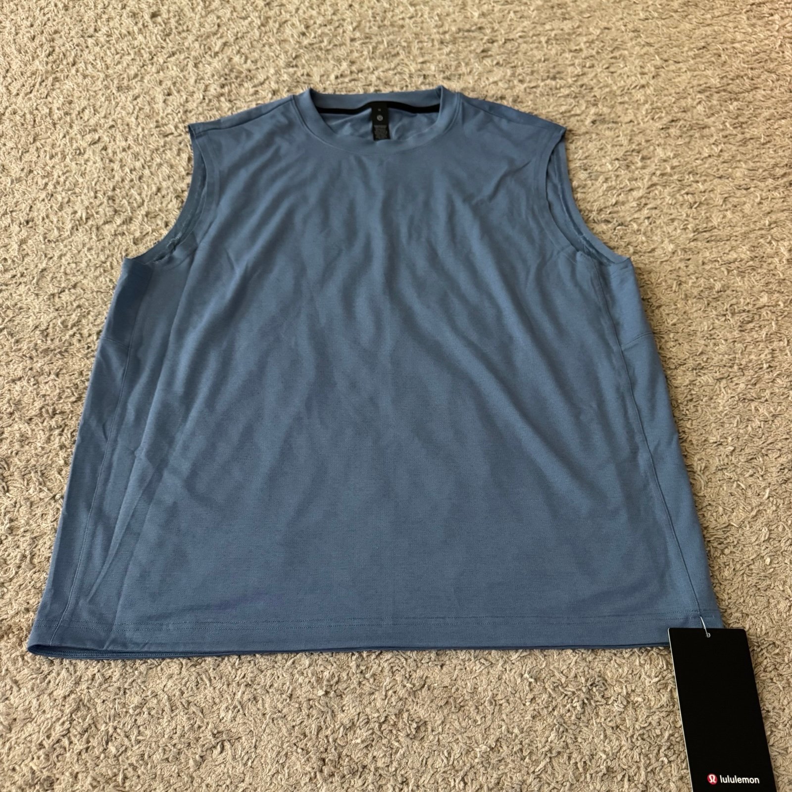 Men’s Lululemon Athletica Easy Set Train Sleeveless Tank Top