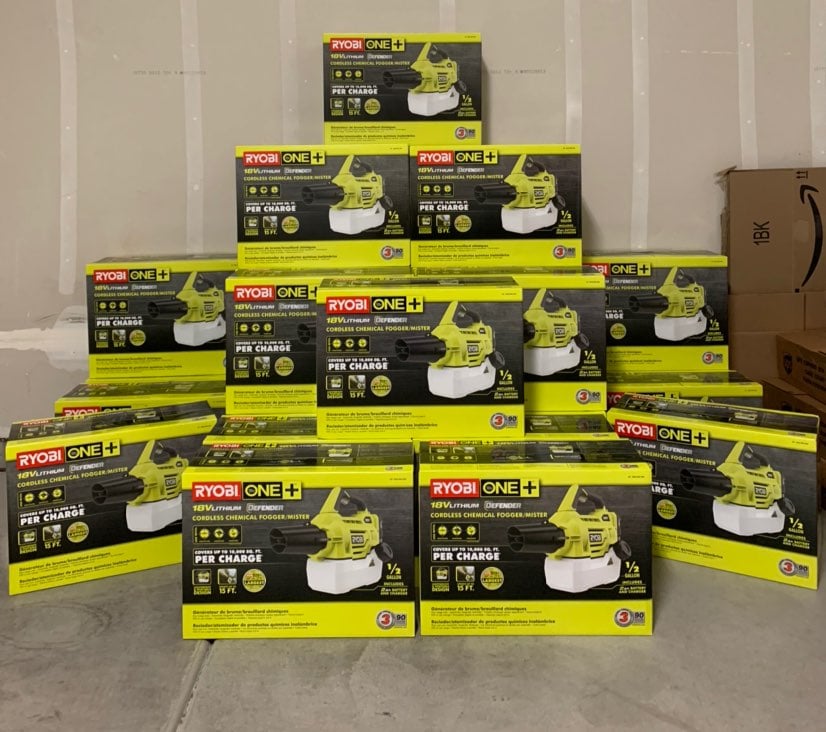 Ryobi ONE+ 18V Fogger w/ BATTERY+CHARGER