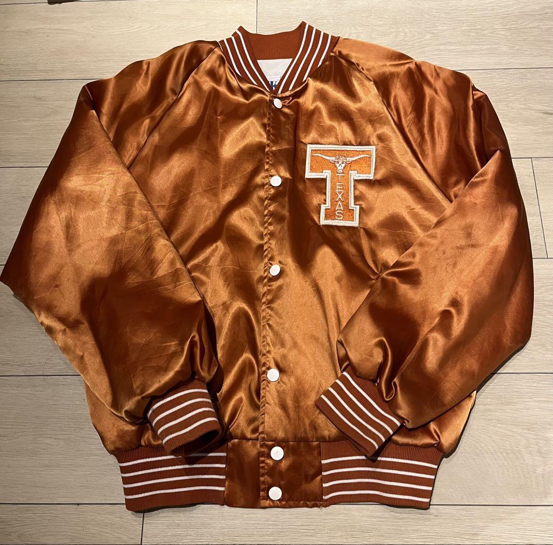 BIKE Letterman Jacket Texas Big Horns USA Vintage American Clothing