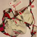 The Lulu Top and Bottom In Watermelon Stripe Set both pieces Bikini Set