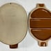 Set of 2 Vintage Bennington Potters David Gill Roaster Dutch Ovens # 1855 #1856