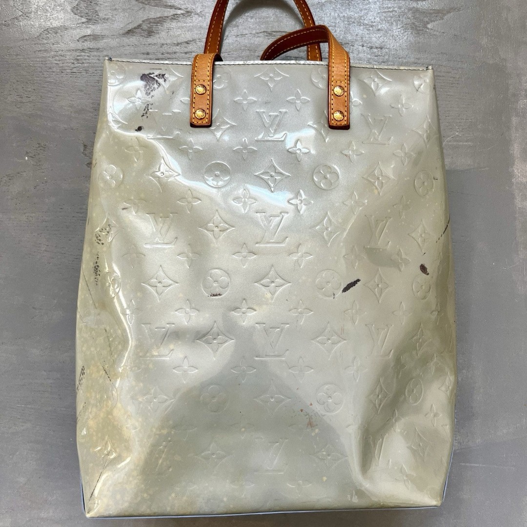 Authentic Louis Vuitton Houston Patent Leather Vernis Tote Bag Pre-Loved