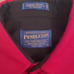 Pendleton USA Lodge Shirt Red 100% Wool Long Sleeve Button Up Men’s Size Large