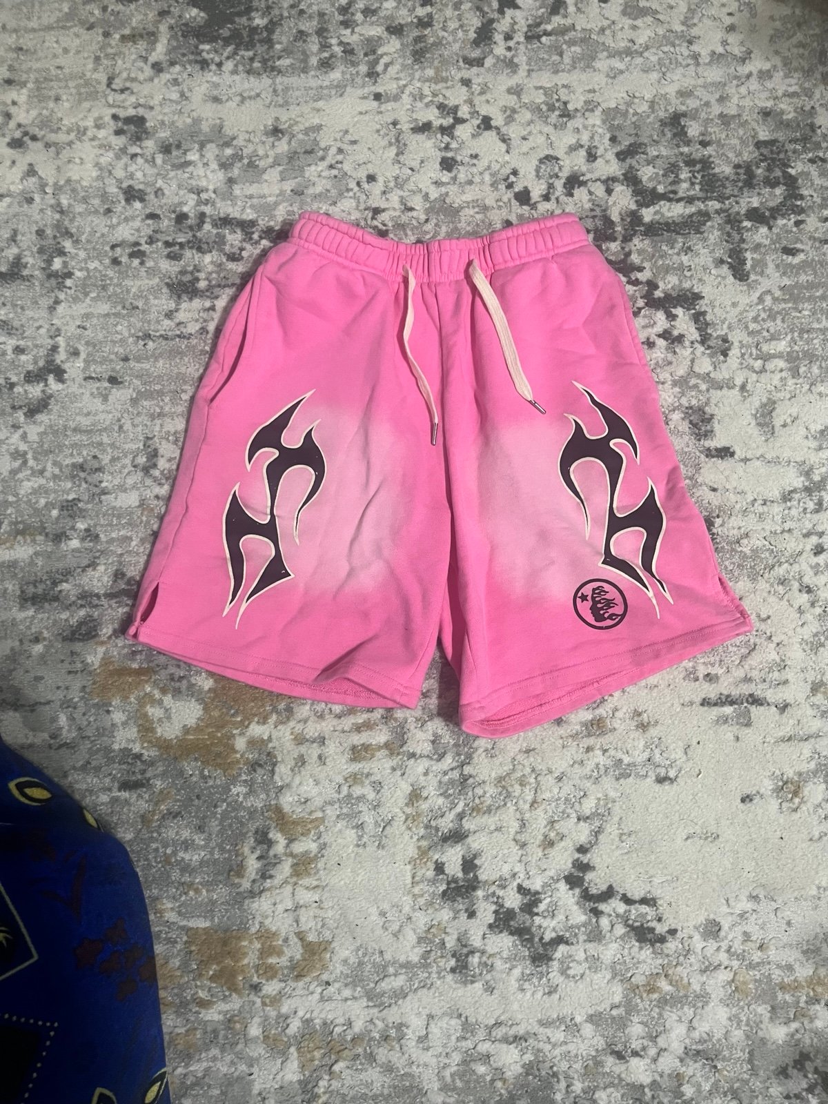 pink hellstar shorts