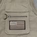 Blue Stone Safety Vest Mens XXL 2XL Khaki Tactical Concealed Carry Hunting NRA
