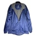 LL Bean Jacket Mens Windbreaker Lined Navy Blue Full Zip Hood Rain Outdoor LT