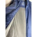 LL Bean Jacket Mens Windbreaker Lined Navy Blue Full Zip Hood Rain Outdoor LT