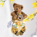 Honey Teddy Bear Diaper Cake