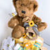 Honey Teddy Bear Diaper Cake