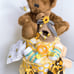 Honey Teddy Bear Diaper Cake