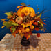Autumn Bounty Fall Candlestick Thanksgiving Centerpiece