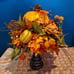 Autumn Bounty Fall Candlestick Thanksgiving Centerpiece